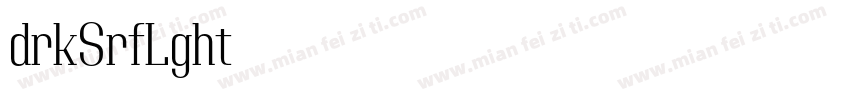 Adirek Serif Light字体转换